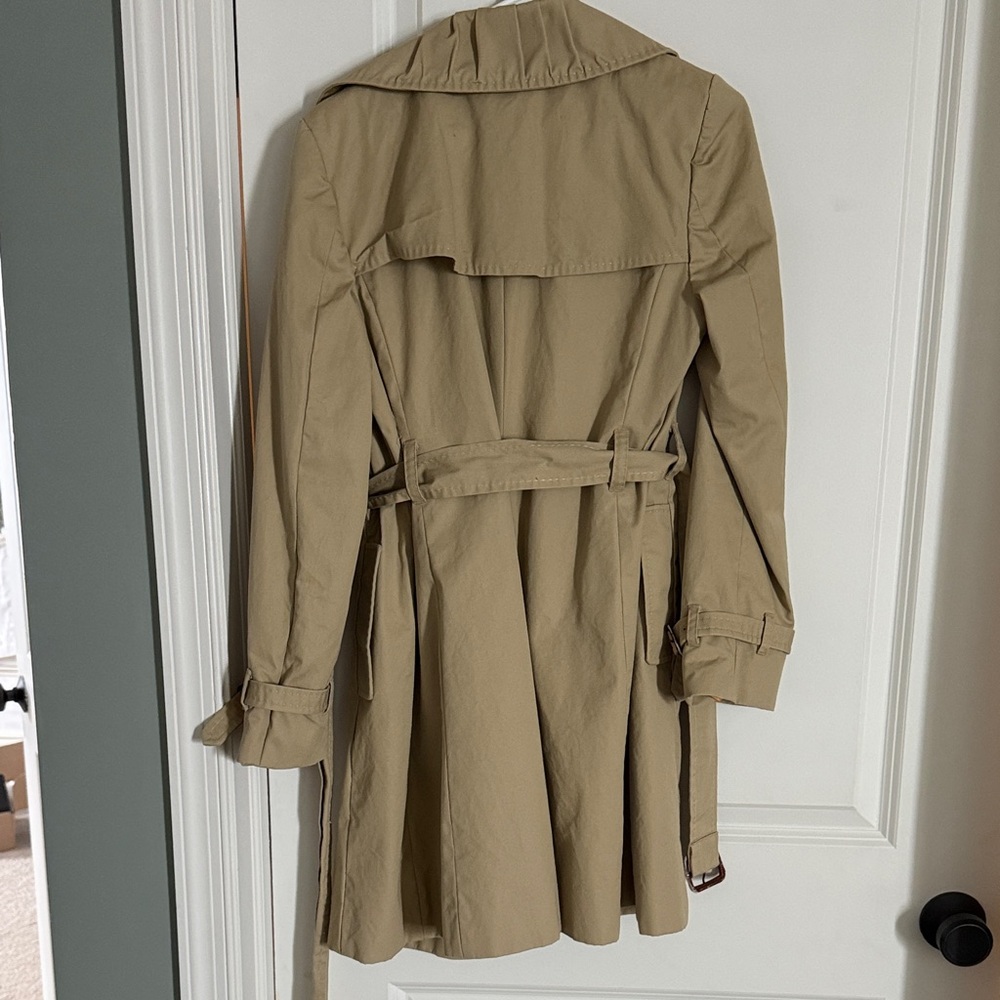 Jcrew Icon Classic Tan Trench Coat - Picture 5 of 5